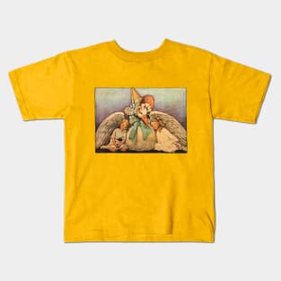 Vintage Mother Goose by Jessie Willcox Smith Kids T-Shirt